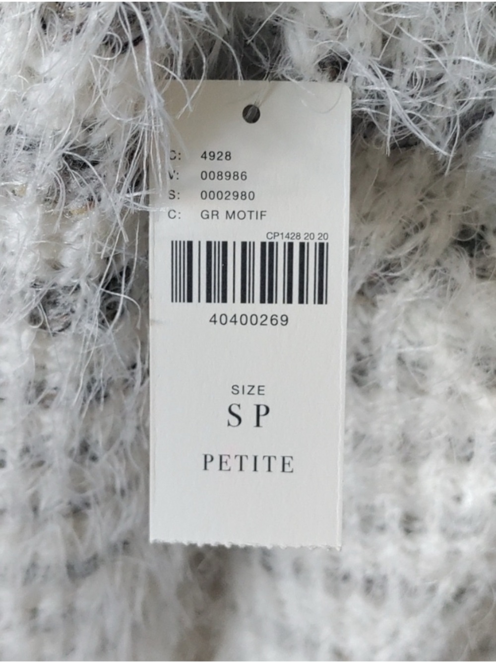 Anthropologie Sleeping On Snow I Shelby Eyelash Wool Alpaca Mix Sweater Dress - Picture 9 of 11